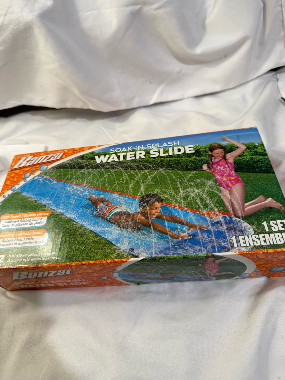 Banzai Soak N Splash Water Slide